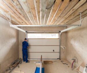 Professional residential garage door maintenance ensuring smooth operation in Charleston