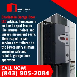 Charleston Garage Door LLC advises on how to spot issues with your garage door early.